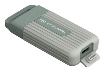 SSD Externo Team Group PD20 ECO Mini, 1TB, USB-C, Gris 
