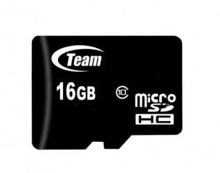 Memoria Flash Team Group TUSDH16GCL1003, 16GB MicroSDHC Clase 10 