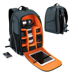 Tec4home Mochila T4H-FC-03 de Nylon para Laptop 16