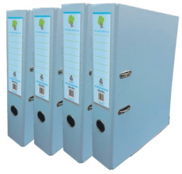 Techmakro Carpeta con Arillo KIT- FI614003, para 650 Hojas de Tamaño Carta, 4 Piezas 