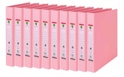 Techmakro Carpeta con Arillo KITCARP10-1RS, para 250 Hojas de Tamaño Carta, 10 Piezas 