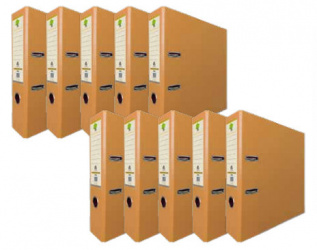 Techmakro Carpeta con Palanca KITCARP10DR, para 650 Hojas de Tamaño Carta, 10 Piezas 