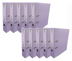 Techmakro Carpeta con Arillo KITCARP10LVP, para 650 Hojas de Tamaño Carta, 10 Piezas 