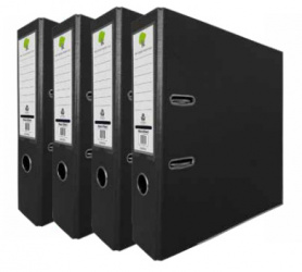 Techmakro Carpeta con Arillo KITCARP4NF, para 650 Hojas de Tamaño Carta, 4 Piezas 