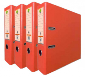 Techmakro Carpeta con Arillo KITCARP4NPY, para 650 Hojas de Tamaño Carta, 4 Piezas 