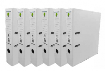 Techmakro Carpeta con Arillo KITCARP6BC, para 650 Hojas de Tamaño Carta, 6 Piezas 