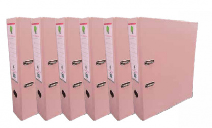 Techmakro Carpeta con Arillo KITCARP6RS, para 650 Hojas de Tamaño Carta, 6 Piezas 