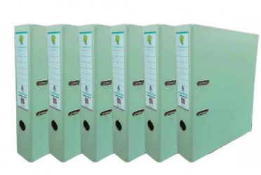 Techmakro Carpeta con Arillo KITCARP6VDP, para 650 Hojas de Tamaño Carta, 6 Piezas 