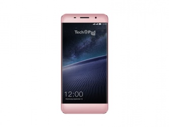 Smartphone TechPad X5 5'', 1280 x 720 Pixeles, 3G/4G, Android 7.0, Rosa 