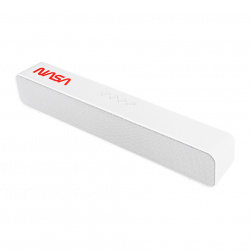 TechZone Bocina Soundbar NS-SB02A, Bluetooth, Inalámbrico, 10W RWS, USB, Blanco 