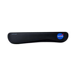 TechZone Descansa Muñecas NASA, 46 x 2.5 x 8.5 cm, Negro 