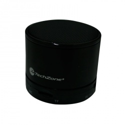 TechZone Bocina Portátil TZ15SPBT, Bluetooth, Inalámbrico, MicroSD, Negro 