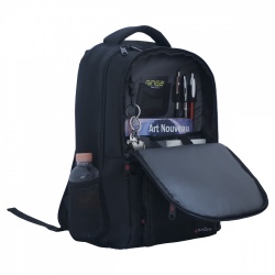 TechZone Mochila de Nylon/Poliéster Jobs para Laptop 15,6