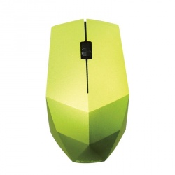 Mouse TechZone Óptico Prisma, RF Inalámbrico, 1200DPI, Verde 