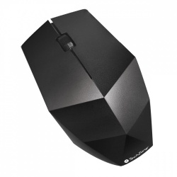 Mouse TechZone Óptico Prisma, RF Inalámbrico, 1200DPI, Negro 