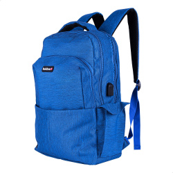 TechZone Mochila Courage de Nylon/Poliéster para Laptop 15.6