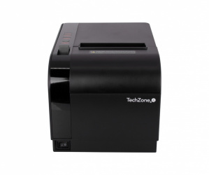 TechZone TZBE301 Impresora de Tickets, Térmico, 203DPI, USB, Serial, Ethernet, Negro 