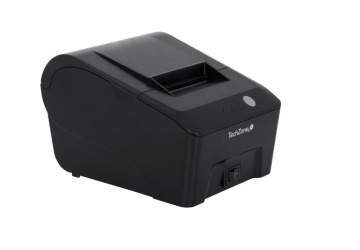 TechZone TZBE90 Impresora de Tickets, Térmico, 384DPI, USB, Serial, RJ-11, Negro 