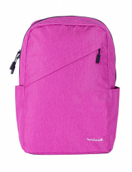 TechZone Mochila Classic Pink de Poliéster para Laptop 15.6