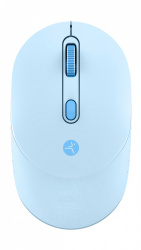 Mouse TechZone Óptico TZMOUG203, RF Inalámbrico, 1600DPI, Azul 