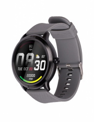 Techzone Smartwatch Casual 3, Touch, Bluetooth, Android/iOS, Negro 