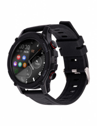 Techzone Smartwatch TZSW04, Touch, Bluetooth, Android/iOS, Negro 
