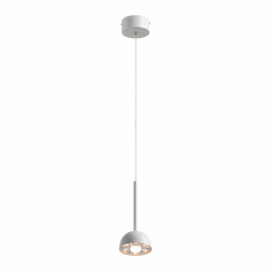 Tecnolite Lámpara LED Colgante ZAVI II, Interiores, Luz Cálida, 9W, 500 Lúmenes, IRC 90, Blanco, para Casa 
