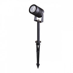 Tecnolite Reflector LED con Estaca Liesma, Luz Cálida, 9W, 775 Lúmenes, Negro 