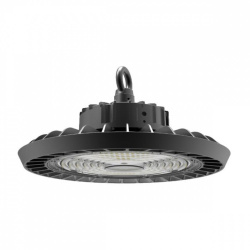 Tecnolite Lámpara LED de Campana Secunda I, Interiores, Luz de Día, 100W, 12.000 Lúmenes, Negro, para Iluminación Industrial 