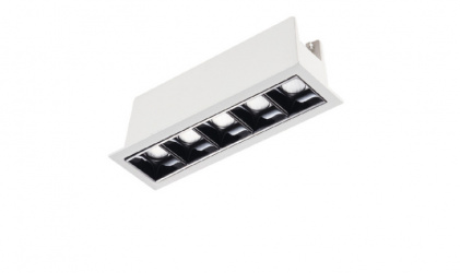 Tecnolite Lámpara LED para Techo Micare II, Interiores, Luz Cálida, 10W, 500 Lúmenes, IRC 90, Blanco, para Casa 