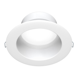 Tecnolite Lámpara LED para Techo 10YDLEDHE016MV40B, Interiores, Luz Neutra, 10W, 1150 Lúmenes, Blanco, para Casa/Comercial 