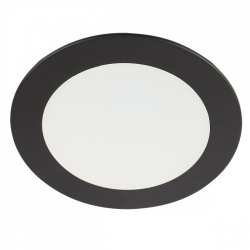 Tecnolite Lámpara LED para Techo Nova I, Interiores, Luz Cálida, 11W, 800 Lúmenes, Negro, para Casa 