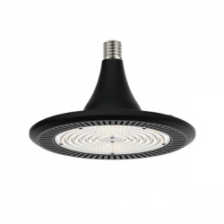 Tecnolite Foco UFO LED, Luz de Día, Base E40, 120W, 12.800 Lúmenes, Negro 