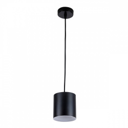 Tecnolite Lámpara LED Colgante Aludra, Regulable, Interiores, Luz Suave Cálida, 12W, 600 Lúmenes, Negro, para Casa 