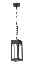 Tecnolite Lámpara LED Colgante, Interiores, Luz Cálida,12W, 500 Lúmenes, Negro, para Casa 