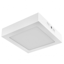 Tecnolite Lámpara LED Plafon para Techo Algedi II, Interiores, Luz Suave Cálida, 12W, 720 Lúmenes, Blanco, para Casa 