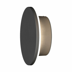 Tecnolite Lámpara para Pared Arbotante Moore, Exteriores, 15W, 1000 Lúmenes, Negro 