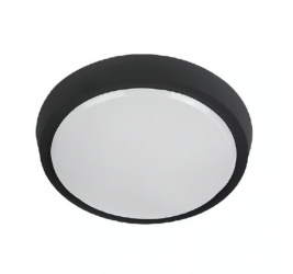 Tecnolite Lámpara LED Plafón para Sobreponer, Interiores, Luz Cálida Brillante, 15W, 1050 Lúmenes, Blanco/Negro, para Casa 