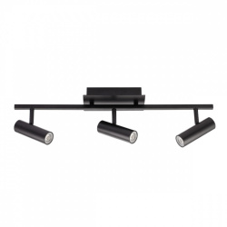 Tecnolite Lámpara LED para Sobreponer en Techo Han II, Interiores, Luz Suave Cálida, 18W, 1520 Lúmenes, Negro 