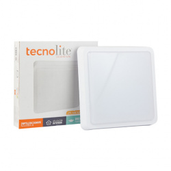 Tecnolite Lámpara LED para Techo Nashira III, Interiores, Luz Suave Cálida, 20W, 1600 Lúmenes, Blanco, para Casa 