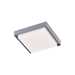 Tecnolite Lámpara LED Plafon para Techo, Interiores/Exteriores, Luz de Día, 24W, 1550 Lúmenes, Gris/Blanco, para Casa 