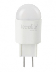 Tecnolite Foco Tipo Ampolleta Eridani III, Luz Suave Cálida, Base GY6.35, 160 Lúmenes, Blanco 