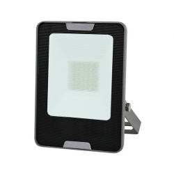 Tecnolite Reflector LED Zibal III, Luz Suave Cálida, 30W, 2700 Lúmenes, Negro 