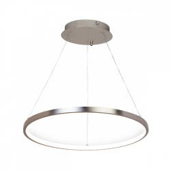 Tecnolite Lámpara Colgante de Cristal Kaitos, Interiores, 32W, Base E27, Plata, para Casa - No Incluye Foco 