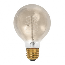 Tecnolite Foco Vintage Regulable LED, Luz Suave Cálida, Base E27, 35W, 110 Lúmenes, Humo 