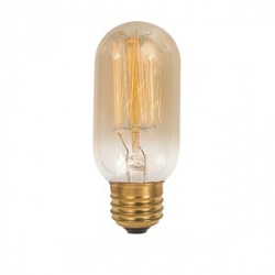 Tecnolite Foco Vintage Regulable LED, Luz Suave Cálida, Base E27, 35W, 120 Lúmenes, Humo 