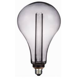 Tecnolite Foco Vintage Regulable LED Acrab, Luz Suave Cálida, Base E27, 3.5W, 70 Lúmenes, Humo 