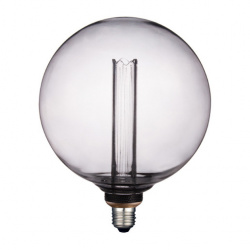 Tecnolite Foco Vintage Regulable LED Ain, Luz Suave Cálida, Base E27, 3.5W, 70 Lúmenes, Humo 
