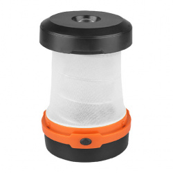 Tecnolite Linterna Solar LED, 12.000 Lúmenes, Negro/Naranja 