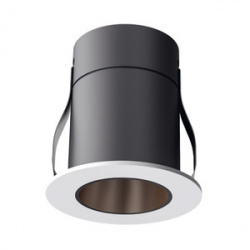 Tecnolite Lámpara LED para Techo Empotrable Downlight, Interiores, Luz Blanca Cálida, 3W, 115 Lúmenes, IRC 80, Blanco 